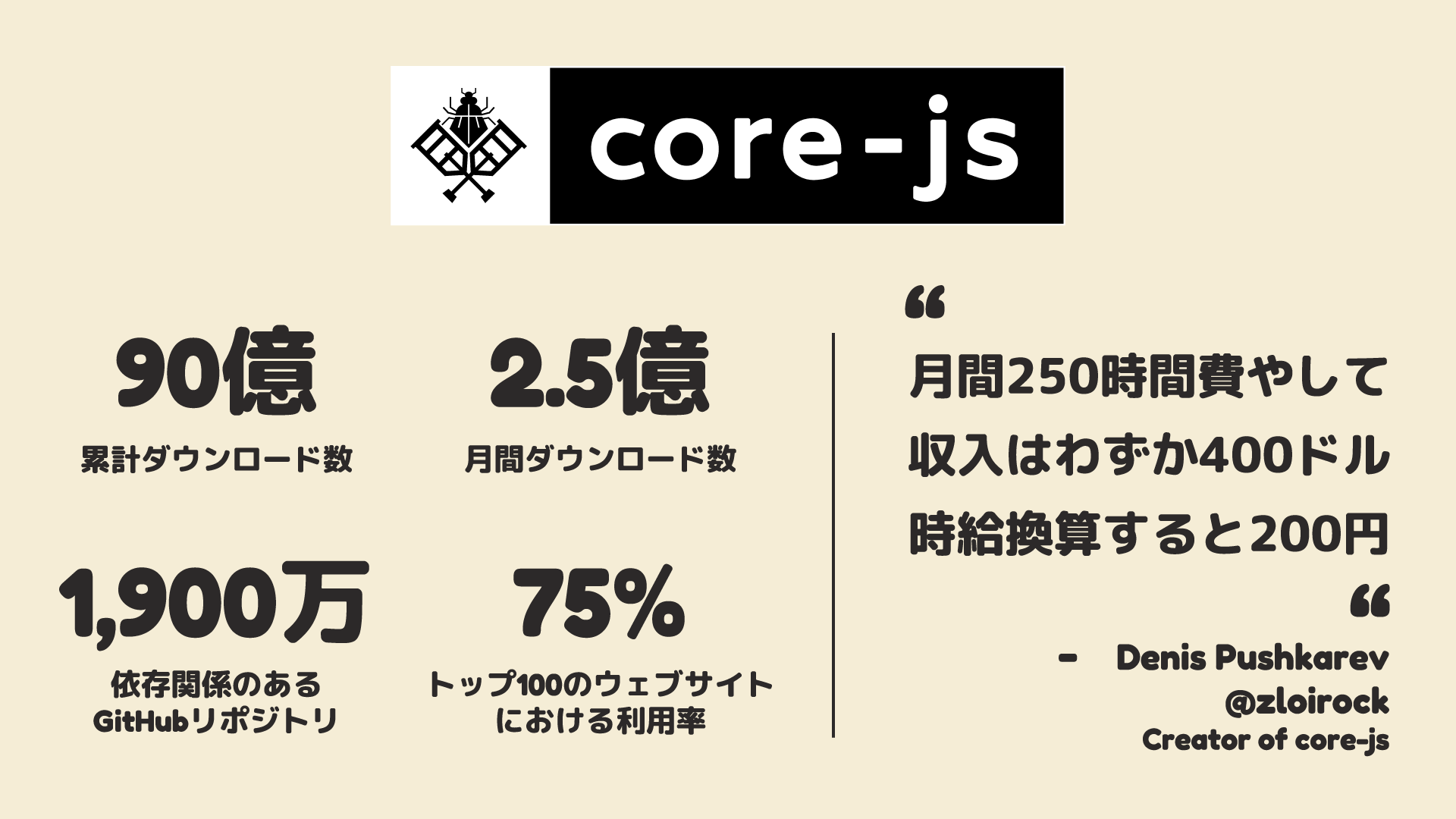 core-jsの問題