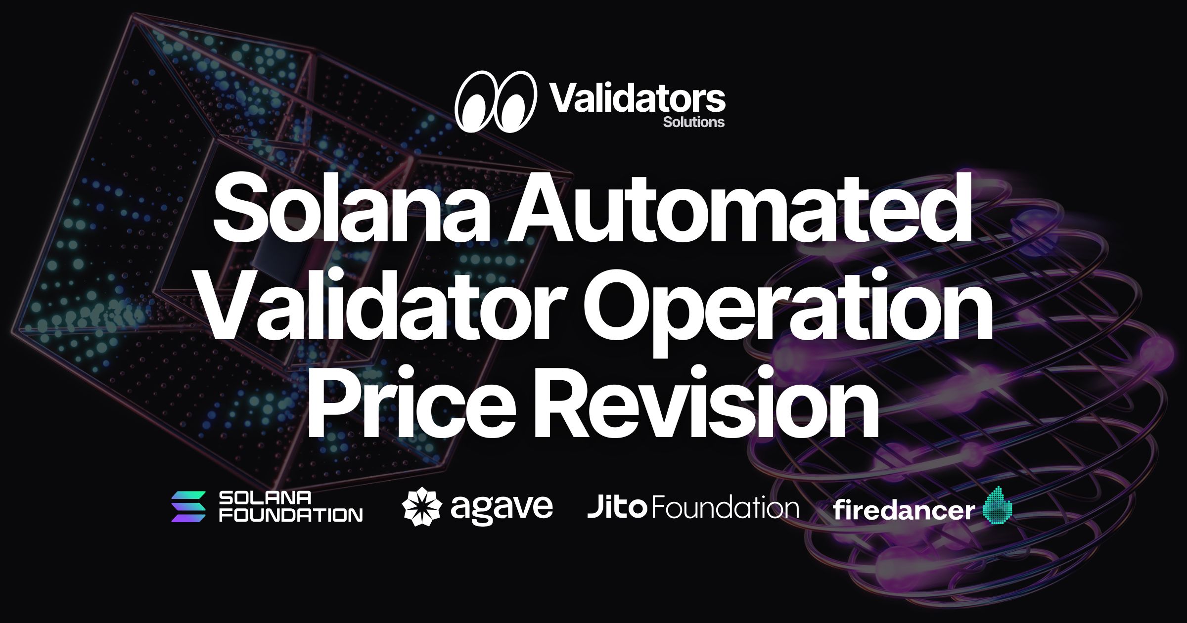 Solana Automated Validator Operation Price Revision