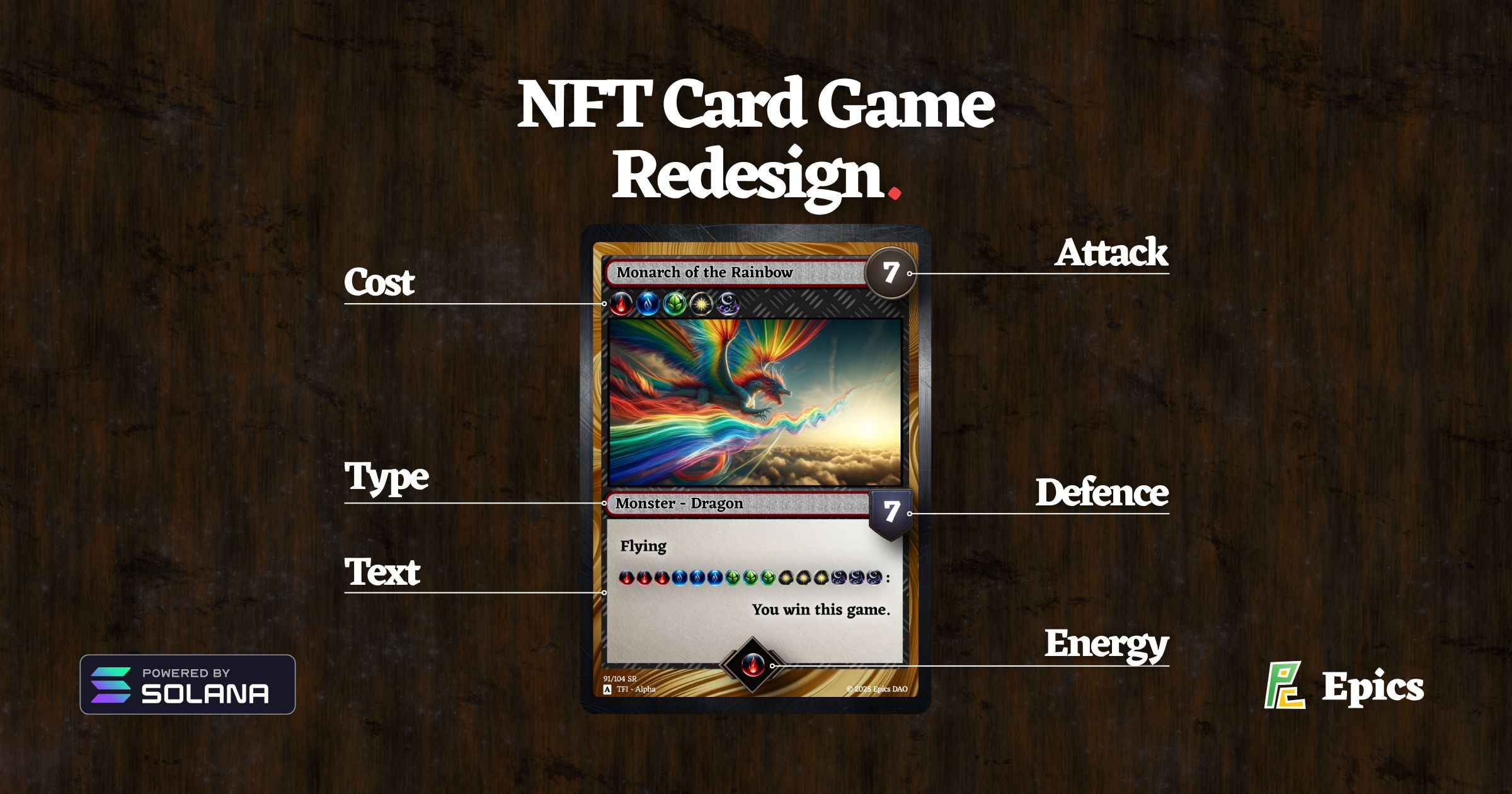 Epics DAO Announces Redesign of Solana NFT Card Game