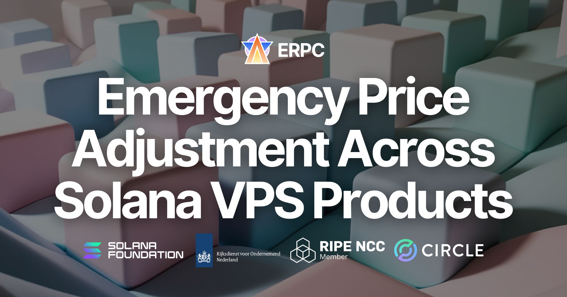 ERPC Announces Emergency Price Update for Solana-Focused VPS Products Following Sharp Hardware Cost Increases